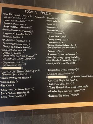 Menu photo 3 Hatsuyuki Handroll Bar Frisco, TX Menu photo 3 Hatsuyuki Handroll Bar Frisco, TX