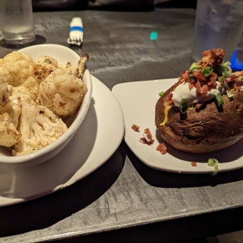 Colton's Social House - Baked potato and roasted cauliflower - New American Near Me - Clovis, California