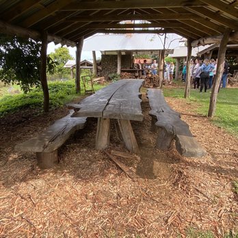 O'o Farms - I love this table - Food Tours Near Me - Kula, Hawaii