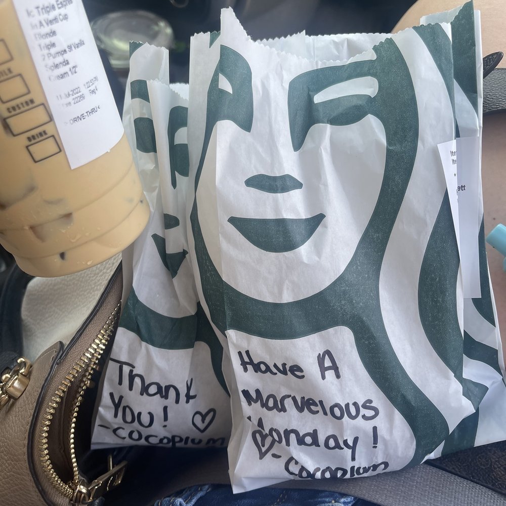 Cute notes on our breakfast sandwiches Cute notes on our breakfast sandwiches