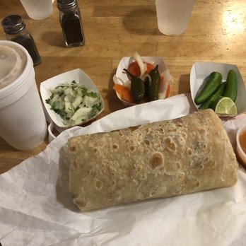 Colima's Mexican Restaurant - Surf & Turf burrito (generous amount of steak & shrimp) & horchata!! - Mexican Near Me - Oceanside, California Colima's Mexican Restaurant - Surf & Turf burrito (generous amount of steak & shrimp) & horchata!! - Mexican Near Me - Oceanside, California