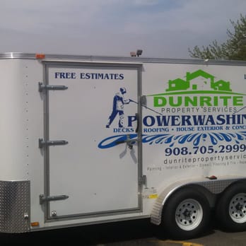 Dunrite Property Services - Dunrite Powerwashing Trailer - Painters Near Me Dunrite Property Services - Dunrite Powerwashing Trailer - Painters Near Me