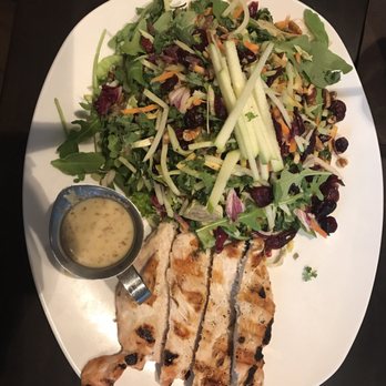 110 Grill - Henrietta - Kale Brussels salad with chicken - New American Near Me - Henrietta, New York 110 Grill - Henrietta - Kale Brussels salad with chicken - New American Near Me - Henrietta, New York