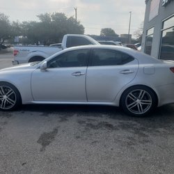 Auto Showcase - Wife seeing how she looks in my car, jajajaja!