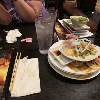Sushi King - Hampton - Empty glasses, used plates, plastic ware - Sushi Bars Near Me - Hampton, Virginia