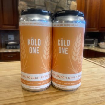 Mill House Brewing Company - Had to take a 4-pack home with me - Köld One 4.6% - Kölsch - Breweries Near Me - Poughkeepsie, New York Mill House Brewing Company - Had to take a 4-pack home with me - Köld One 4.6% - Kölsch - Breweries Near Me - Poughkeepsie, New York