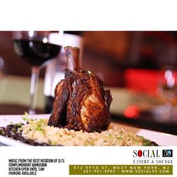 Social 59 Eatery & Lounge - Pernil shank yum!
