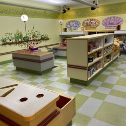 Children's Museum Of South Dakota - Market shopping lanes and aisles