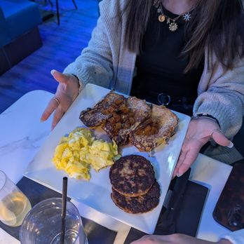 Victor’s Restaurant & Bar - Breakfast apple pie pancakes eggs and sausage - Hookah Bars Near Me - Dallas, Texas Victor’s Restaurant & Bar - Breakfast apple pie pancakes eggs and sausage - Hookah Bars Near Me - Dallas, Texas