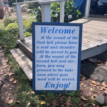 Cabbage Island Clambakes - Sign - Seafood Near Me - Boothbay Harbor, Maine Cabbage Island Clambakes - Sign - Seafood Near Me - Boothbay Harbor, Maine