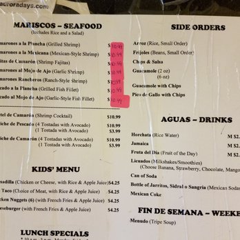 Juquilita Tacos - Menu - Mexican Near Me - North Aurora, Illinois