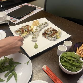 MingFu Chinese & Sushi - L. Three rolls - Chinese Near Me - Matthews, North Carolina