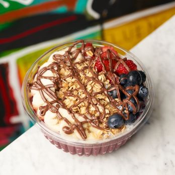Juicery Harlem - Nutella Bowl - Juice Bars & Smoothies Near Me - New York, New York