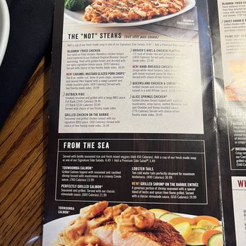 Outback Steakhouse - Menu - Steakhouses Near Me - North Myrtle Beach, South Carolina Outback Steakhouse - Menu - Steakhouses Near Me - North Myrtle Beach, South Carolina