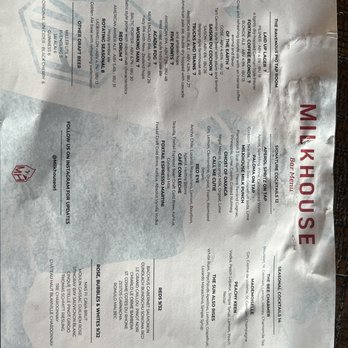Milkhouse - Menu - American Near Me - Orlando, Florida