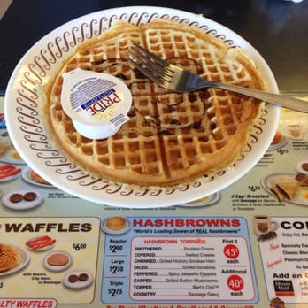 Waffle House - Cinnamon chocolate waffle! - Diners Near Me - Sharonville, Ohio