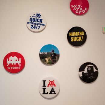 Over the Influence Gallery - "Into The White Cube" exhibit by Invader - Art Galleries Near Me - Los Angeles, California