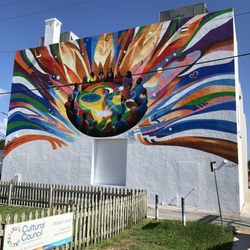 Craig McInnis Studios - "interconnected" Mural at The Cultural Council