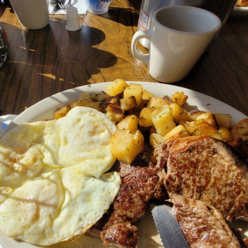 Cricket Country Kitchen - Ribeye steak &eggd - Breakfast & Brunch Near Me - Sacramento, California Cricket Country Kitchen - Ribeye steak &eggd - Breakfast & Brunch Near Me - Sacramento, California
