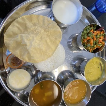 Komala Vilas - Lunch Thali -- Available from 1130am - Vegetarian Near Me - Sunnyvale, California Komala Vilas - Lunch Thali -- Available from 1130am - Vegetarian Near Me - Sunnyvale, California