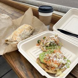 Buccaneer Cafe - Burrito and papusas
