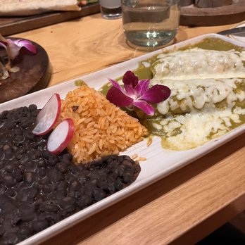 Agave Uptown - Chicken enchilada with green sauce - Mexican Near Me - Oakland, California Agave Uptown - Chicken enchilada with green sauce - Mexican Near Me - Oakland, California