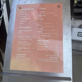 Kaleido Coffee - menu 5/2026 - Coffee & Tea Near Me - Burbank, California Kaleido Coffee - menu 5/2026 - Coffee & Tea Near Me - Burbank, California