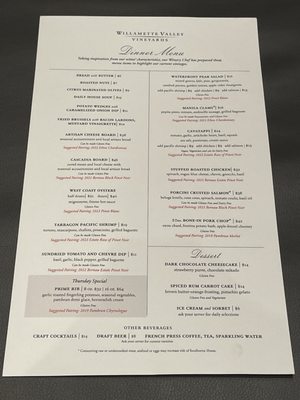 Menu photo 5 Willamette Valley Vineyards - Vancouver Waterfront Vancouver, WA Menu photo 5 Willamette Valley Vineyards - Vancouver Waterfront Vancouver, WA