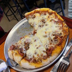 Front Street Pizza Pub - Hand tossed meat lovers!