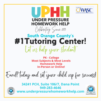 Under Pressure Homework Help - Tutoring Centers Near Me - Dana Point, California Under Pressure Homework Help - Tutoring Centers Near Me - Dana Point, California
