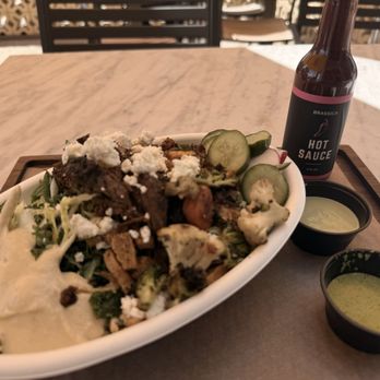 Brassica - Greens bowl....Minus the grains. - Mediterranean Near Me - Houston, Texas Brassica - Greens bowl....Minus the grains. - Mediterranean Near Me - Houston, Texas