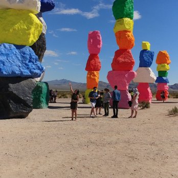 Seven Magic Mountains - Public Art Near Me - Las Vegas, Nevada