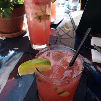 Geoffrey's Malibu - Watermelon and cucumber margarita - Seafood Near Me - Malibu, California Geoffrey's Malibu - Watermelon and cucumber margarita - Seafood Near Me - Malibu, California