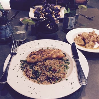 +PLUS - Brown Rice bowl and added the Scottish Salmon as a protein which was the best pair up. Could not stop eating!!! - Bars Near Me - Newark, California