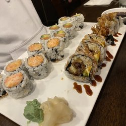 U-Me Sushi - Spider Roll Spicy Kani Roll with Crunchy Alaskan Roll