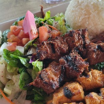 Sultan's Kebab - Combination Chicken and Beef - Mediterranean Near Me - Pleasanton, California Sultan's Kebab - Combination Chicken and Beef - Mediterranean Near Me - Pleasanton, California