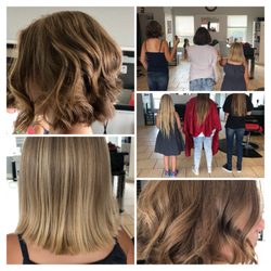 R.A.D Hair Studio - Three sisters cut 34 inches in length off #2Lobs #1 BOB
