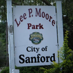Lee P Moore Park - Sign could use some touching up