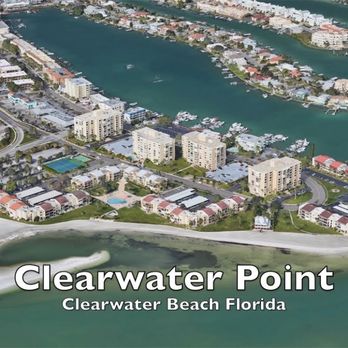 Clearwater Point Beach - Google Earth view, Clearwater Point Beach, Admiral House Condos, Clearwater Point, SouthEast end of Clearwater island, Tampa Bay - Beaches Near Me - Clearwater, Florida