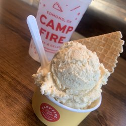 Campfire Pizza & Gelato - Dulce de Leche gelato