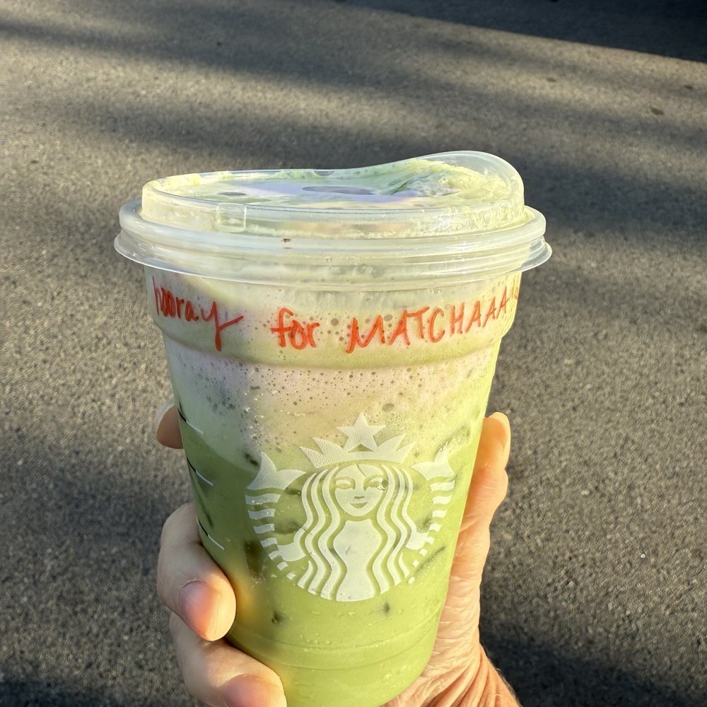 Starbucks - I agree! Hooray for matcha! - Coffee & Tea Near Me - Rancho Cucamonga, California