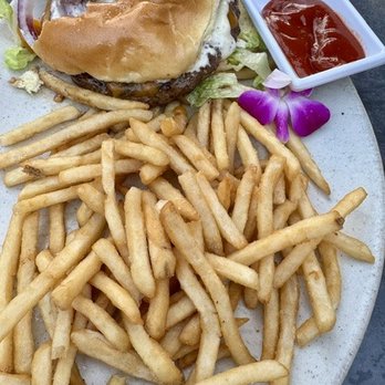 Kapow Noodle Bar - Wagyu burger with fries and spicy ketchup - Asian Fusion Near Me - Boca Raton, Florida Kapow Noodle Bar - Wagyu burger with fries and spicy ketchup - Asian Fusion Near Me - Boca Raton, Florida