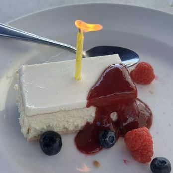 Las Brisas - Complimentary bday cheesecake - Mexican Near Me - Laguna Beach, California