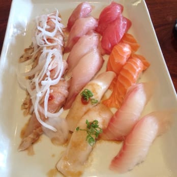 Sake Sushi & Grill - Albacore, yellowtail, Ono, ahi, salmon, and white fish off the $1 Monday menu :) - Sushi Bars Near Me - Placentia, California Sake Sushi & Grill - Albacore, yellowtail, Ono, ahi, salmon, and white fish off the $1 Monday menu :) - Sushi Bars Near Me - Placentia, California
