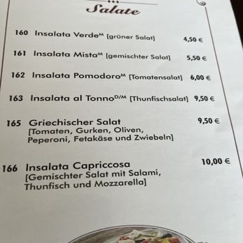 Pizzeria Eiscafe Piccola - Menu 5 - May 2026 - Pizza Near Me - Lindau (Bodensee), BY