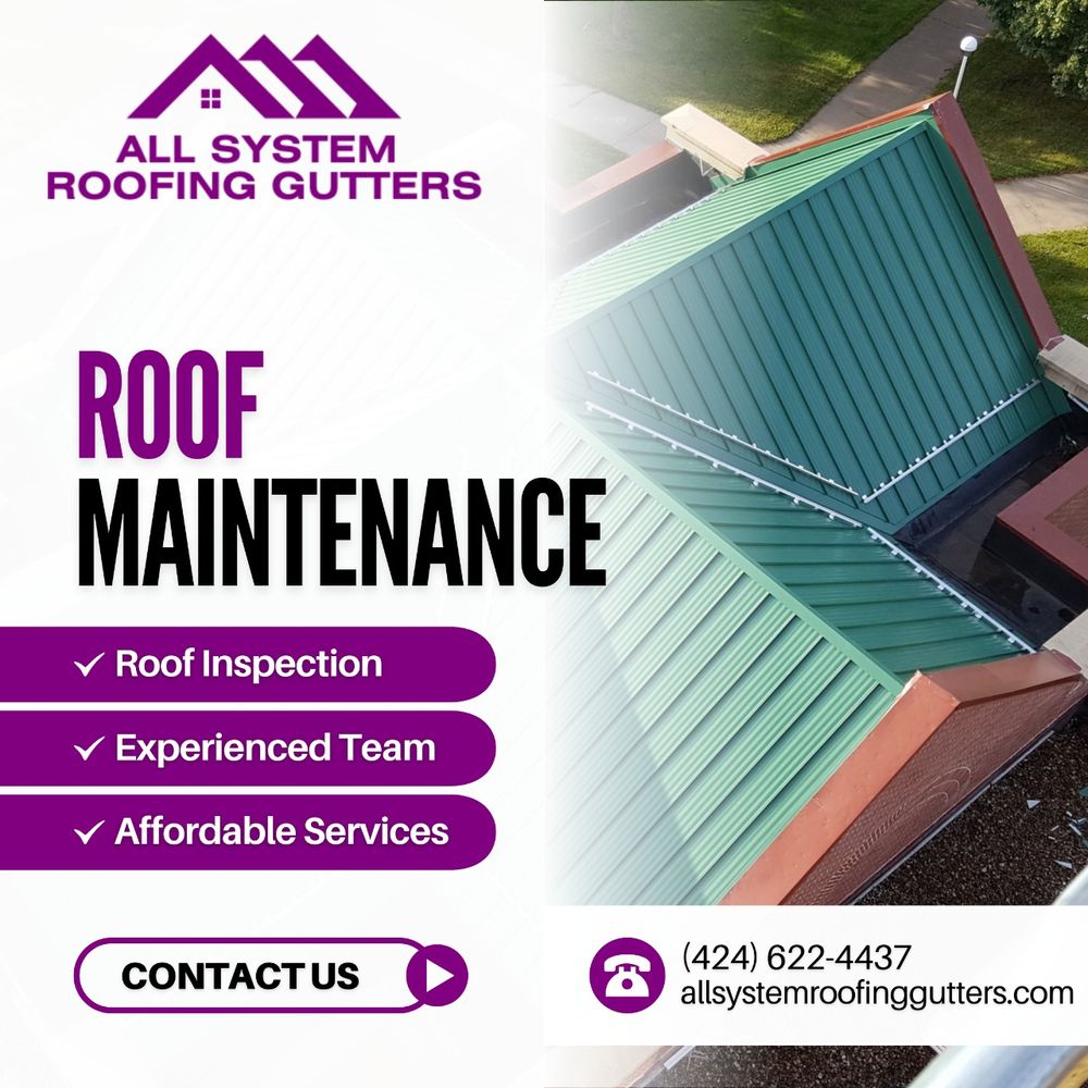 Slide of All System Roofing & Gutters