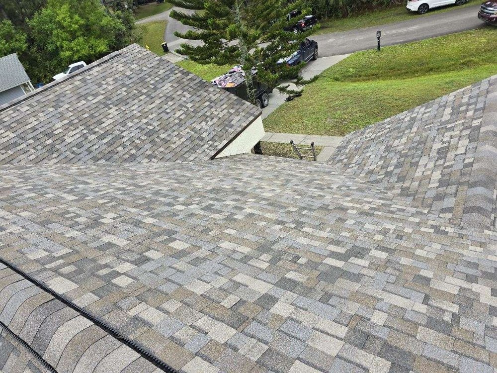Slide of Weathered Roofing