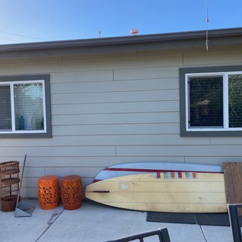 Poseidon Remodeling - Outside view of windows before construction - General Contractors Near Me - Oceanside, California