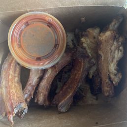 Half rack of ribs