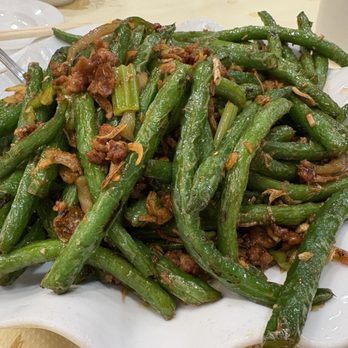 Golden Wonton King - stir fried string beans - Cantonese Near Me - Flushing, New York